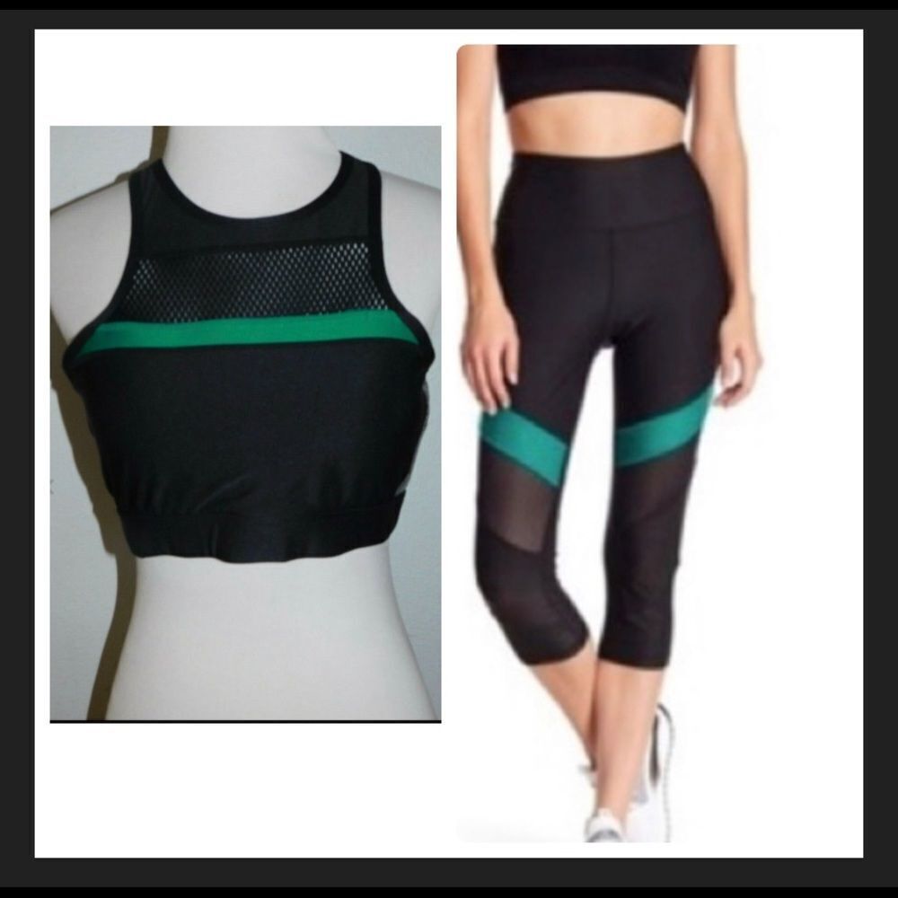 NEW C&C CALIFORNIA SPORTS BRA AND LEGGINGS SET M